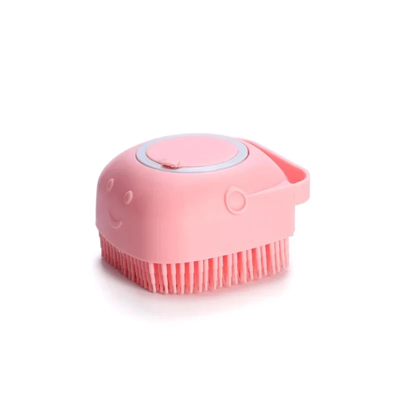 Soft Pet Bath Brush – Grooming and Massage Comb for Dogs - petslif.net