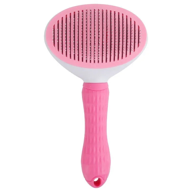Self-Cleaning Pet Brush: Hair Remover Comb for Dogs and Cats - petslif.net